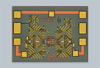 CMD227芯片X波段Ku波段x2無源倍頻器