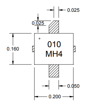 L波段高壓砷化鎵場效應晶體管AM010MH4-BI-R