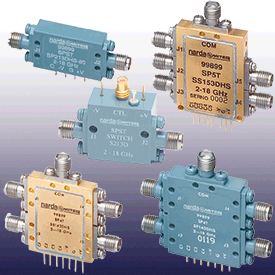 SS212DHTS	固態PIN二極管開關-SPST-SP6T SMA（F）吸收0.5至18 GHz的吸收力（超薄）