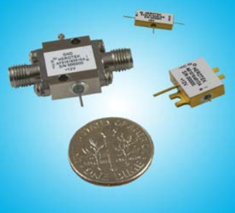 微型寬帶射頻放大器  6.0至18.0 GHz